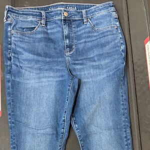 American Eagle Outfitters Blue Stretch Jeggings